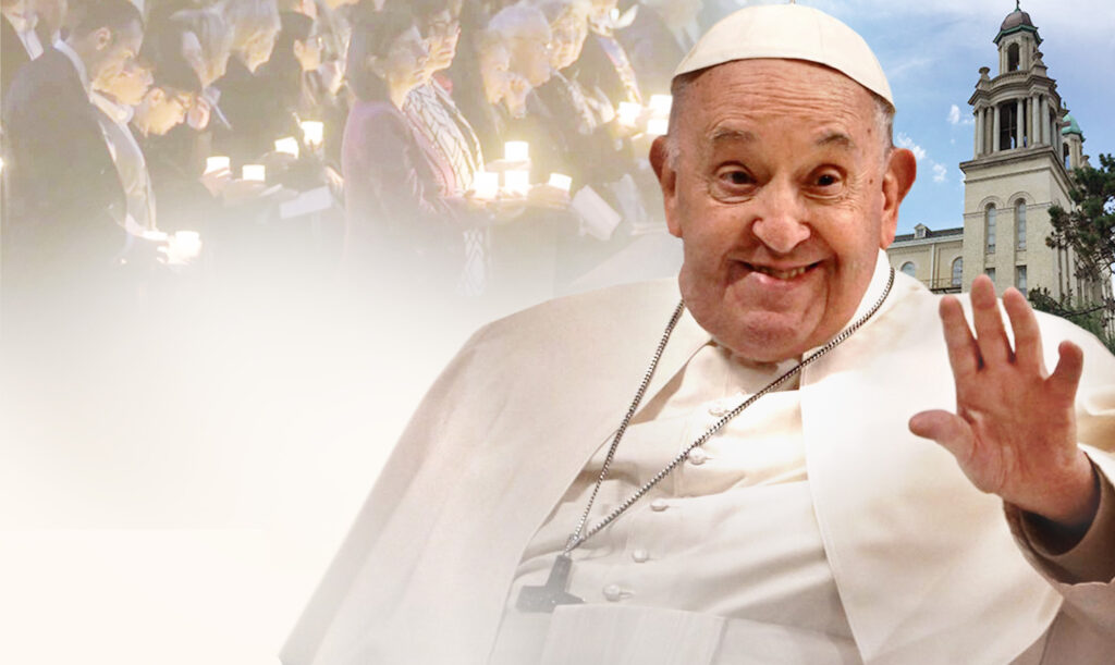 Pope Francis Diocesan Vigil Mass Image only