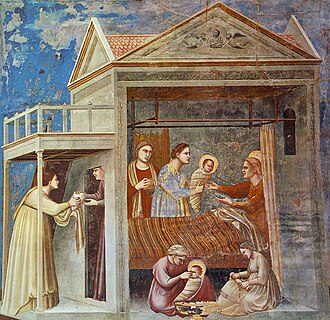 Giotto Scrovegni 07 The Birth of the Virgin