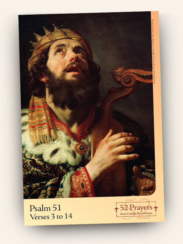 Psalm 51 Verses 3 to 14