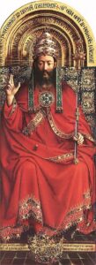 330px Jan van Eyck The Ghent Altarpiece God Almighty WGA07630